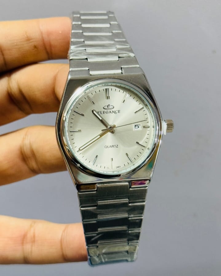 ELEGANCE Elite Stainless Steel Analog Watch