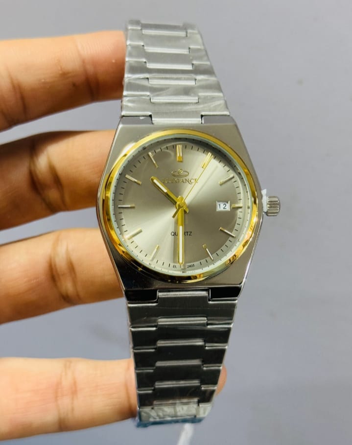ELEGANCE Elite Stainless Steel Analog Watch