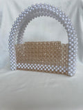 Pearl Beaded Handbag for Women