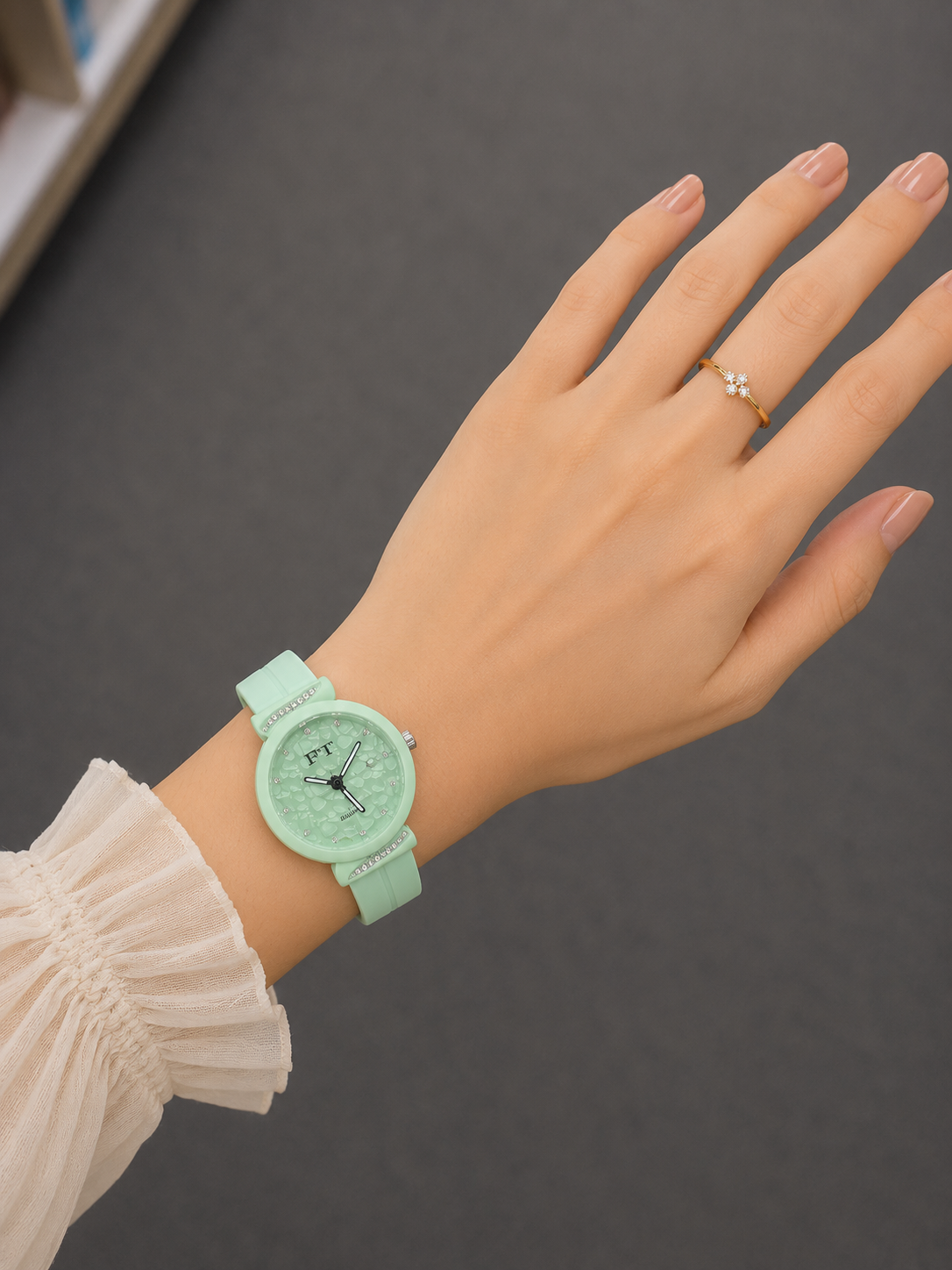 Crystal Bloom Watch For Girls