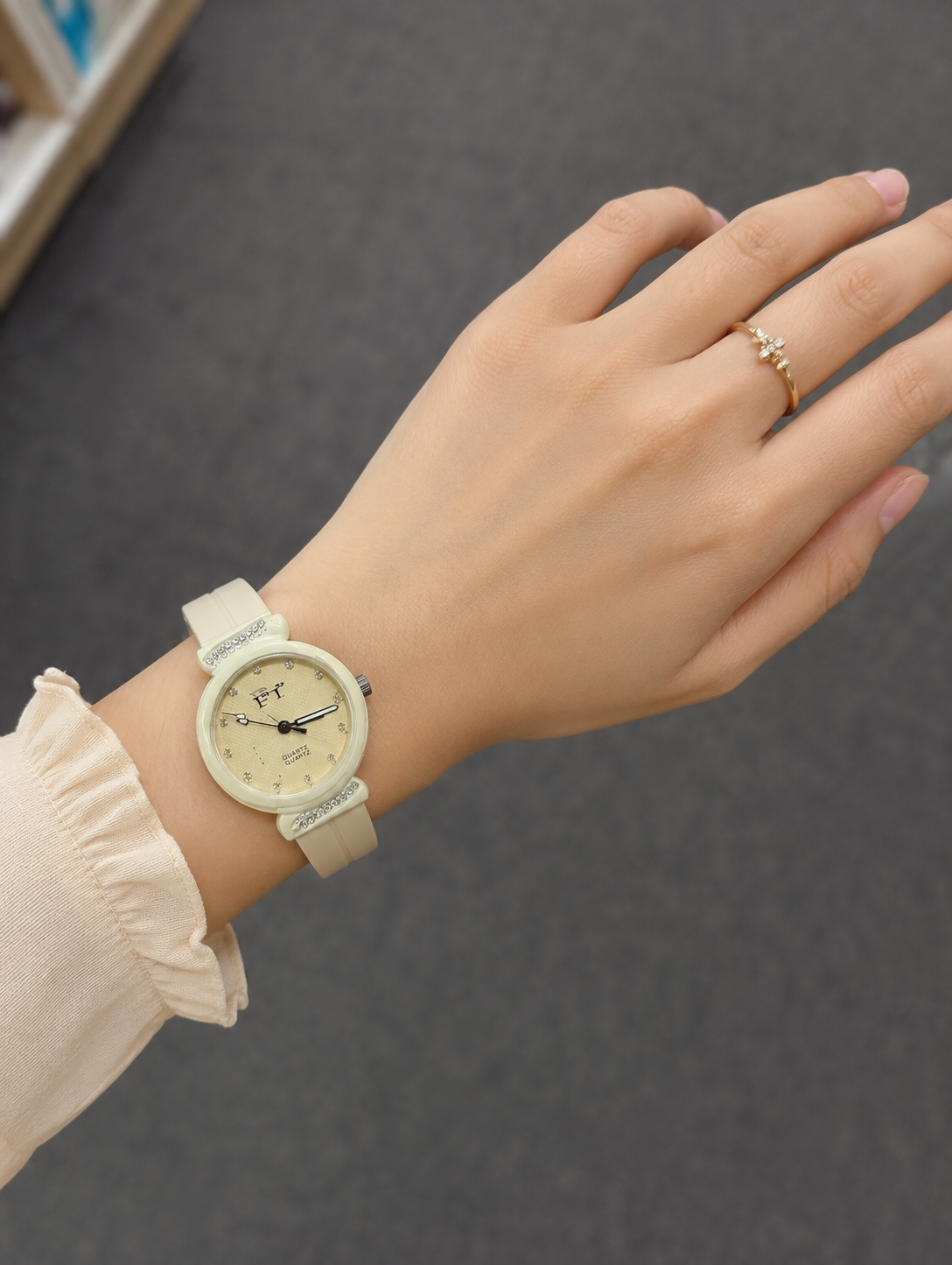 Crystal Bloom Watch For Girls
