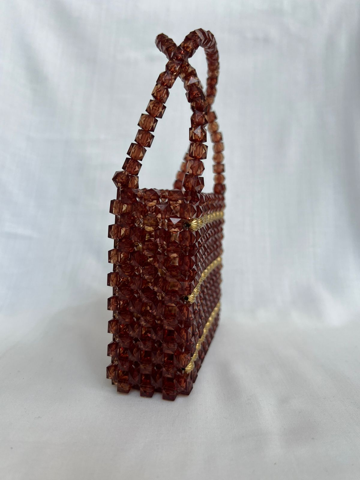 Flower Beaded Bag For Women