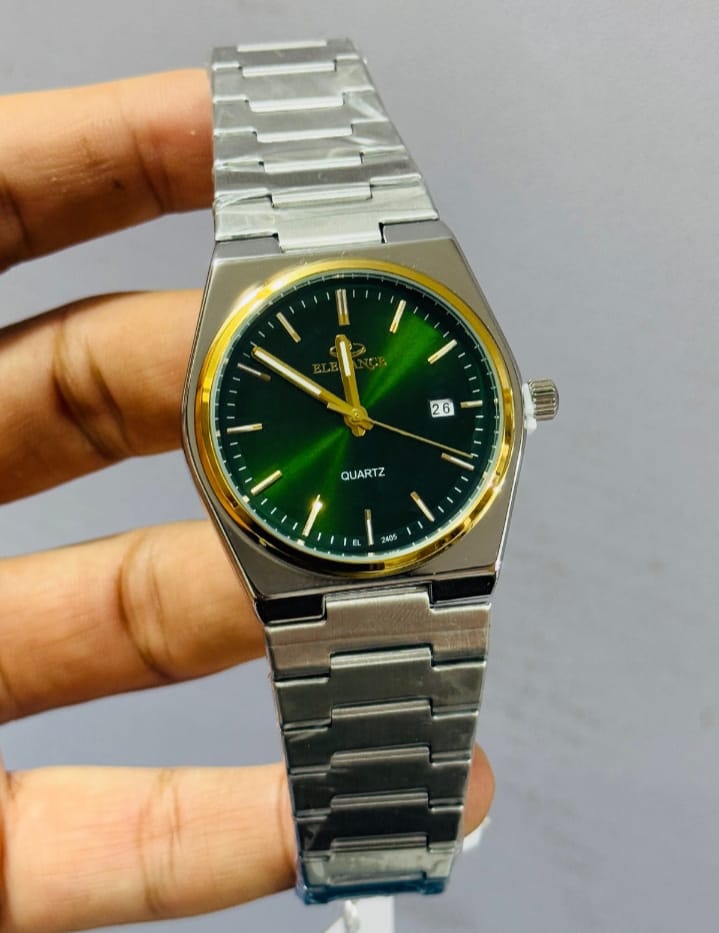 ELEGANCE Elite Stainless Steel Analog Watch