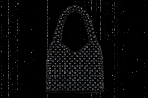 Women's Fashion Beaded Bag.